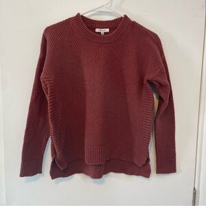 Madewell Burgundy Sweater Size XS